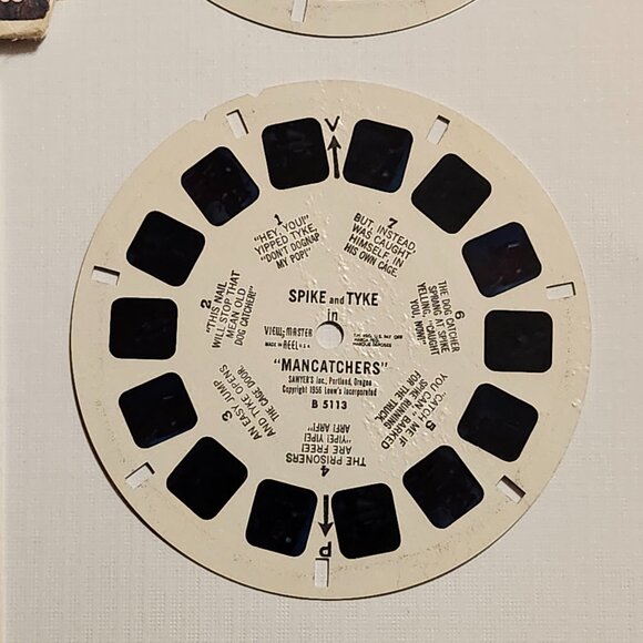 VINTAGE 1956 View Master Tom and Jerry Reels x 2 - Picture 6 of 8